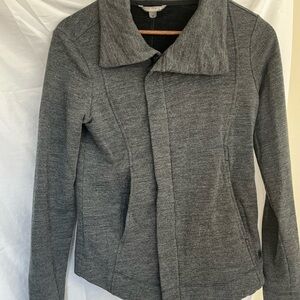 Smartwool Women's Heather Gray Knit Blazer Jacket